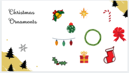 Merry Christmas - prezentacja świąteczna z ćwiczeniami online/offline dla klas 2 i 3