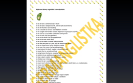 Idiomy angielskie i amerykańskie- OBSZERNA lista w j. angielskim z tłumaczeniem + 6 ćwiczeń- MATURA