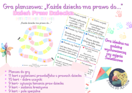 Gra Planszowa Dzień Praw Dziecka - 20 listopada