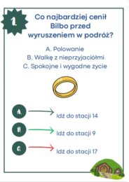,,Hobbit, czyli tam i z powrotem'' - stacje zadaniowe