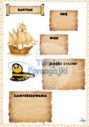 ⚓ Wakacyjny hit na Złotym Nauczycielu! „Kapitan Swoich Emocji” – Kompleksowy Pakiet Kart Pracy (Aż 10 Emocji!)