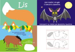 Książka - zwierzęta - wybrane wiersze dla najmłodszych / ciekawostki/ zadania