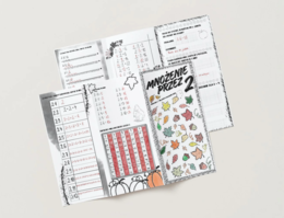 Mnożenie przez 2 – jesienne karty pracy do tabliczki mnożenia