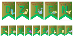 Napis- Dzień dinozaura