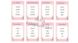 Taboo/ Gra/ Wielkanoc/ Easter/ Warm-up/ Rozgrzewka/ Klasy 4-6/ Klasy 6-8/ Liceum/ SP 4-6/ SP 8/ SP 6-8/ Zabawa