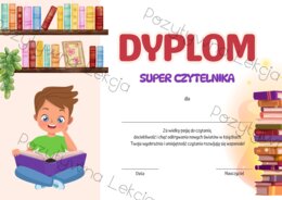 Kreatywne dyplomy dla dzieci - 30 wzorów