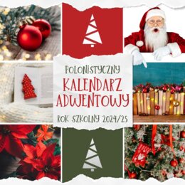 Polonistyczny kalendarz adwentowy - wersja pdf