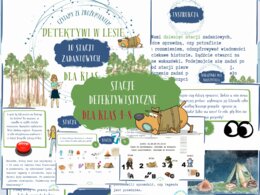 Detektywistyczne stacje zadaniowe- klasy 4-8