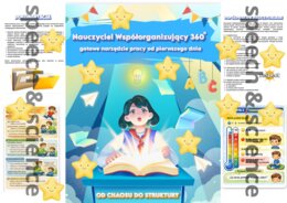 NAUCZYCIEL WSPÓŁORGANIZUJĄCY 360 - gotowy plan pracy z uczniem od pierwszego dnia | PEŁEN PAKIET