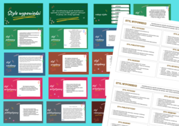 STYLE WYPOWIEDZI - wklejka i prezentacja – kl. 7-8 – egzamin – powtórzenie