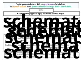 WZORCOWE PRZEMÓWIENIE NA EGZAMIN ÓSMOKLASISTY + SCHEMAT gratis