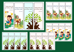 DZIEŃ ZIEMI – zakładki do książek – zakładka – biblioteka – wersja 7