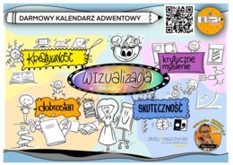 🎁 Kalendarz Adwentowy - Zlotynauczyciel.pl i Alicja Soszka - notatki wizualne