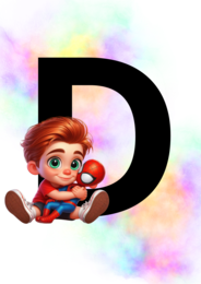 Dzień przedszkolaka girlandy i napisy