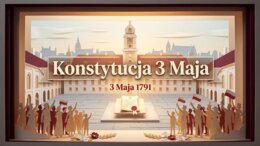 Konstytucja 3 Maja – prezentacja edukacyjna / gazetka szkolna (8 plansz)