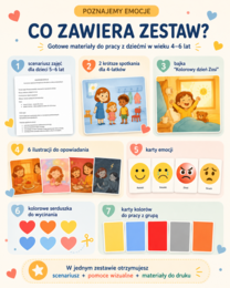 POZNAJEMY EMOCJE Scenariusz zajęć psychologicznych dla przedszkolaków