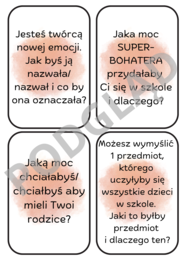 Poznaj (MY) siebie - karty do gry