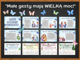 DZIEŃ DOBRYCH UCZYNKÓW - "Małe gesty mają WIELKĄ moc!" - zestaw edukacyjny