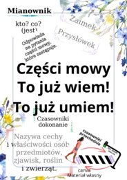 Części mowy - to już wiem, to już umiem!