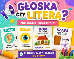 Głoska i litera [Pakiet materiałów]