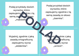 Planszowa gra ortograficzna