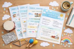 Deszczowy koncert – zajęcia muzyczne