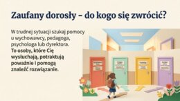 Standardy Ochrony Małoletnich - Twoje prawa i bezpieczeństwo w szkole (gazetka szkolna / plansze informacyjne)