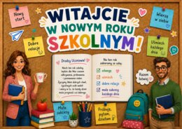WITAJCIE W NOWYM ROKU SZKOLNYM - zestaw materiałów
