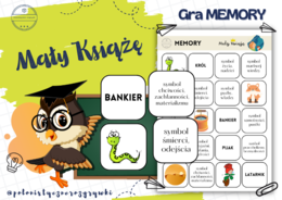 Memory. Mały Książę. Gra dydaktyczna