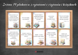 PLAKATY O KSIĄŻKACH I CZYTANIU