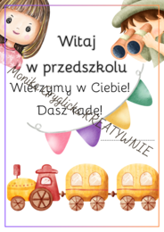 Dyplom na powitanie roku szkolnego