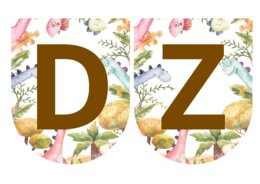 Dzień Dinozaura - napis do wydruku