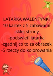 Zabawa z latarka