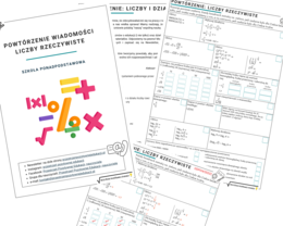 Powtórzenie z liczb rzeczywistych (szkoła ponadpodstawowa)