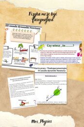 kl. 7 (SP) Temat: III zasada dynamiki Newtona. Zjawisko odrzutu (zestaw gotowej lekcji: graficzna karta pracy, prezentacja multimedialna oraz karta doświadczeń).