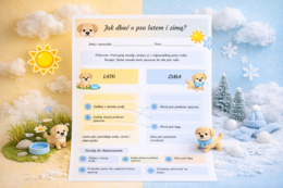 Jak dbać o psa latem i zimą?