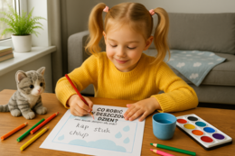 Karta pracy "Co robić w deszczowy dzień?"