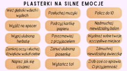 JAK RADZIĆ SOBIE Z SILNYMI EMOCJAMI - prezentacja na godzinę wychowawczą