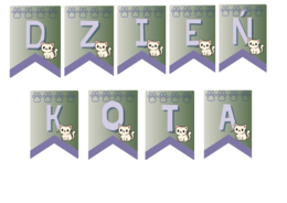 Dzień kota - napis