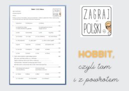 Kartkówka odwrócona - "Hobbit"