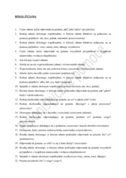 Wypowiedzenia - składnia. Gra Bingo