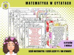 Matematyka w cytatach / Dzień matematyki / Dzień liczby PI