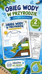 Sketchnotka. Obieg wody w przyrodzie