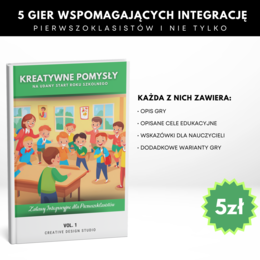 Zabawy Integracyjne dla Pierwszoklasistów- Ebook kreatywne Pomysły