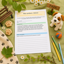 Moje spotkanie z Reksiem – karta twórczego pisania