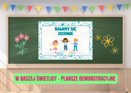W naszej świetlicy - plansze demonstracyjne
