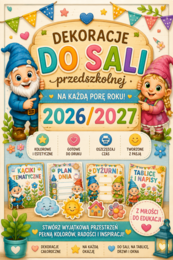 DEKORACJE. ROK SZKOLNY 2026/2027