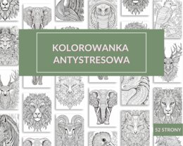 Kolorowanka antystresowa - zwierzęta