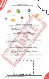 How much/ how many + food