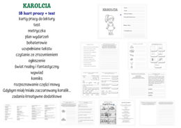 Karolcia - karty pracy